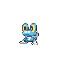 Battler sprite for Froakie