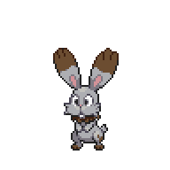 Battler sprite for Bunnelby