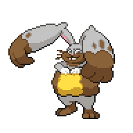 Battler sprite for Diggersby