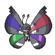 Battler sprite for Vivillon