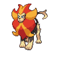 Battler sprite for Pyroar