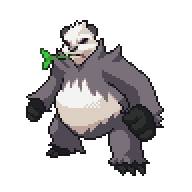 Battler sprite for Pangoro