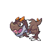 Battler sprite for Tyrunt