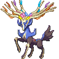 Battler sprite for Xerneas