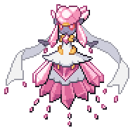 Battler sprite for Diancie