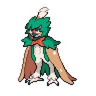 Battler sprite for Decidueye