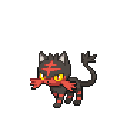 Battler sprite for Litten