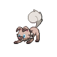 Battler sprite for Rockruff