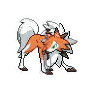 Battler sprite for Lycanroc