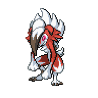 Battler sprite for Lycanroc