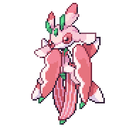 Battler sprite for Lurantis