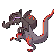 Battler sprite for Salazzle