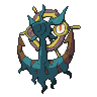 Battler sprite for Dhelmise