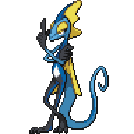 Battler sprite for Inteleon
