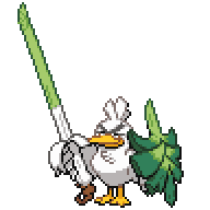 Battler sprite for Sirfetch'd