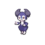Battler sprite for Indeedee