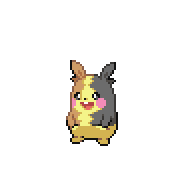 Battler sprite for Morpeko