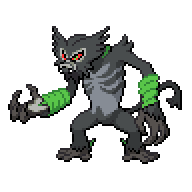 Battler sprite for Zarude
