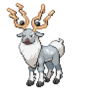 Battler sprite for Wyrdeer