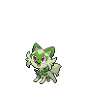 Battler sprite for Sprigatito