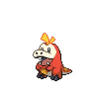 Battler sprite for Fuecoco