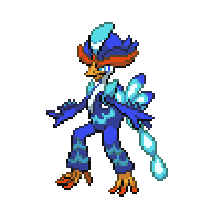 Battler sprite for Quaquaval