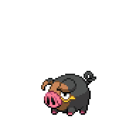 Battler sprite for Lechonk
