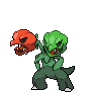 Battler sprite for Scovillain