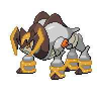 Battler sprite for Iron Boulder
